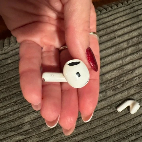 White AirPods Pro 4th Generation